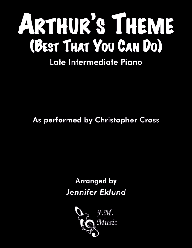 Arthur's Theme (Late Intermediate Piano)